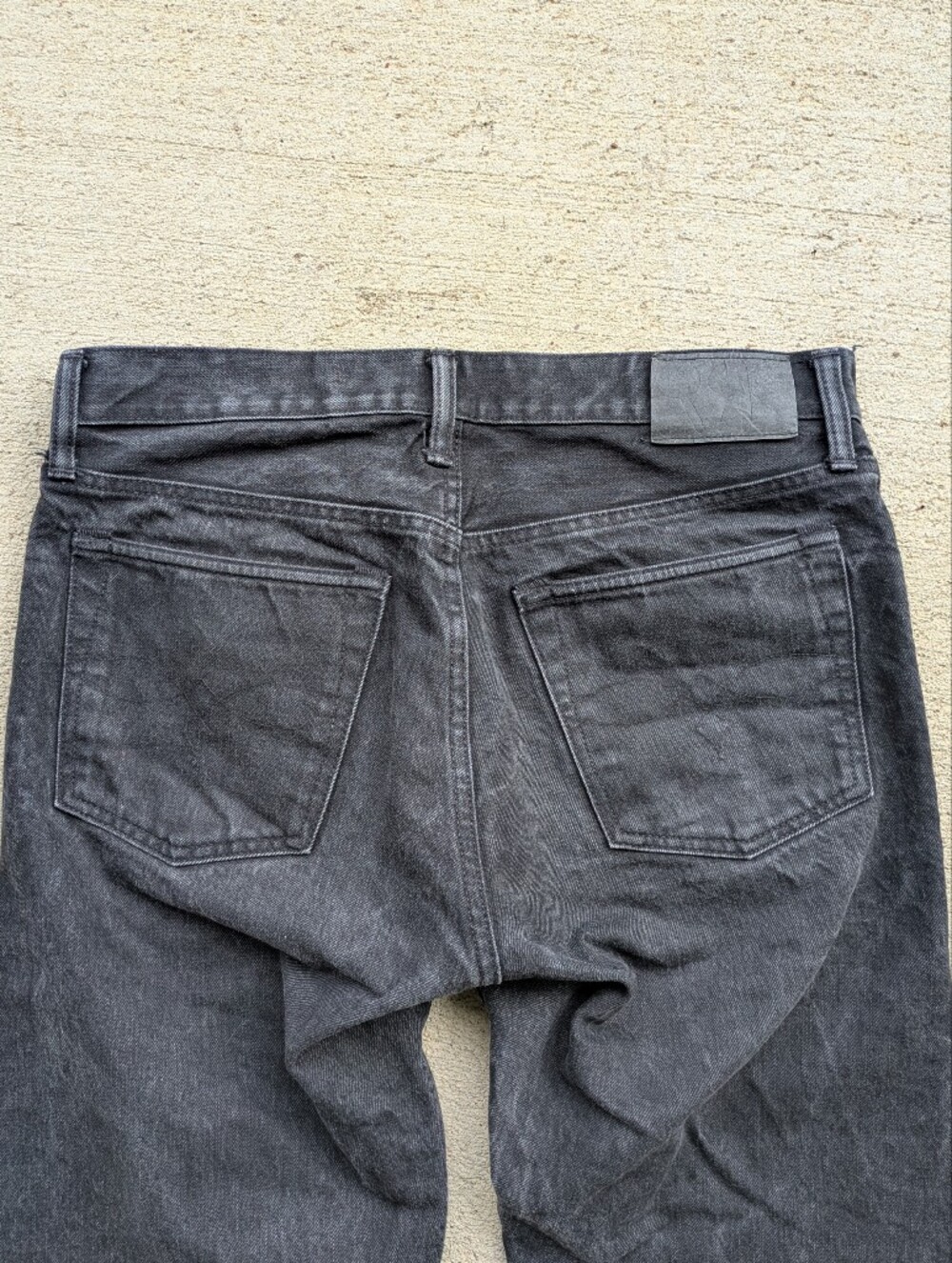 RRL Ralph Lauren Black Slim Narrow Jeans - Picture 9 of 11